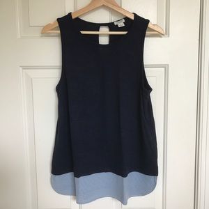 J.Crew sleeveless Top NWOT